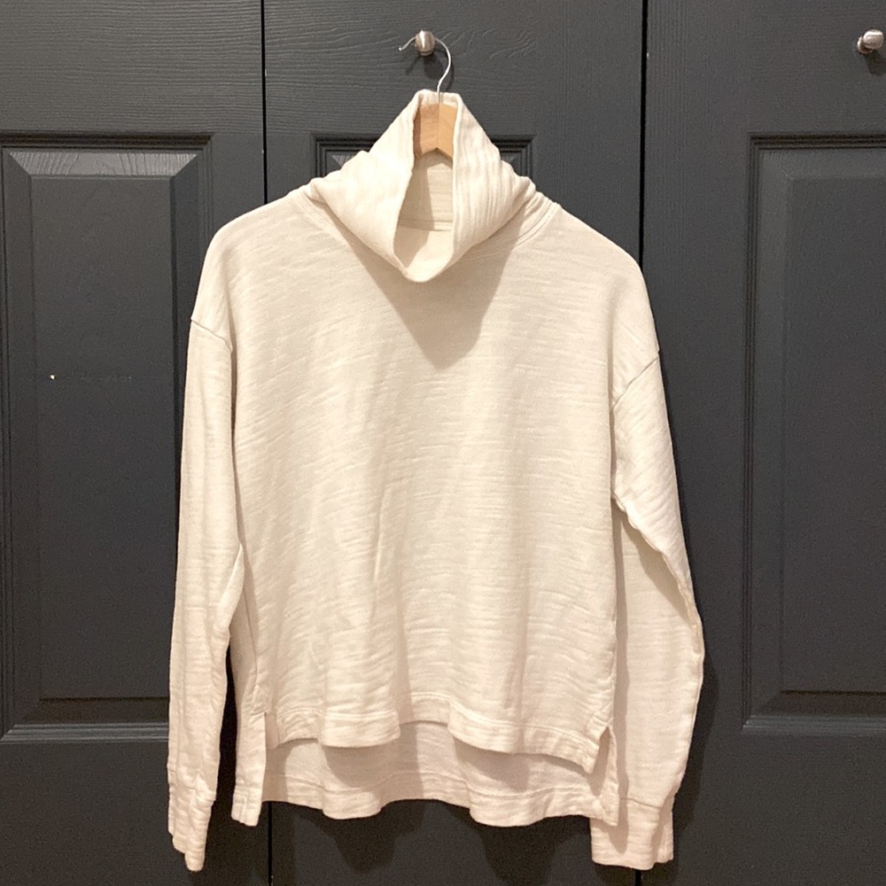 J Crew Vintage Fleece turtleneck